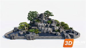 Rockery Skp Files